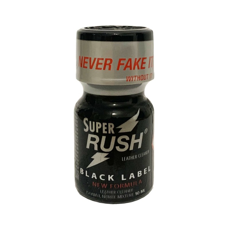 Poppers Super Rush Black Label - 10ml - Livraison gratuite | Poppers Discount