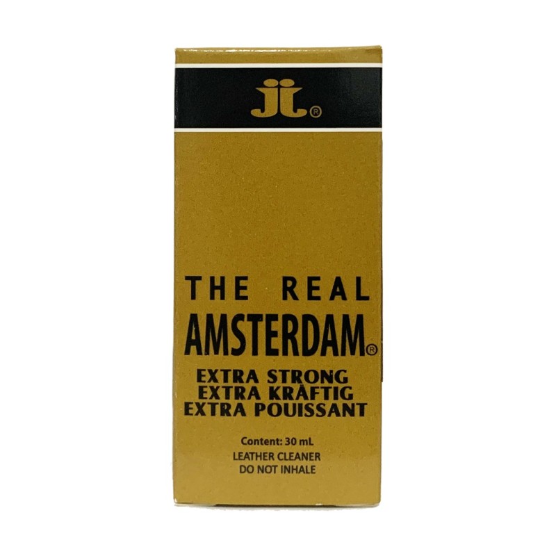 Poppers The Real Amsterdam 30ml - Livraison Gratuite | Poppers Discount