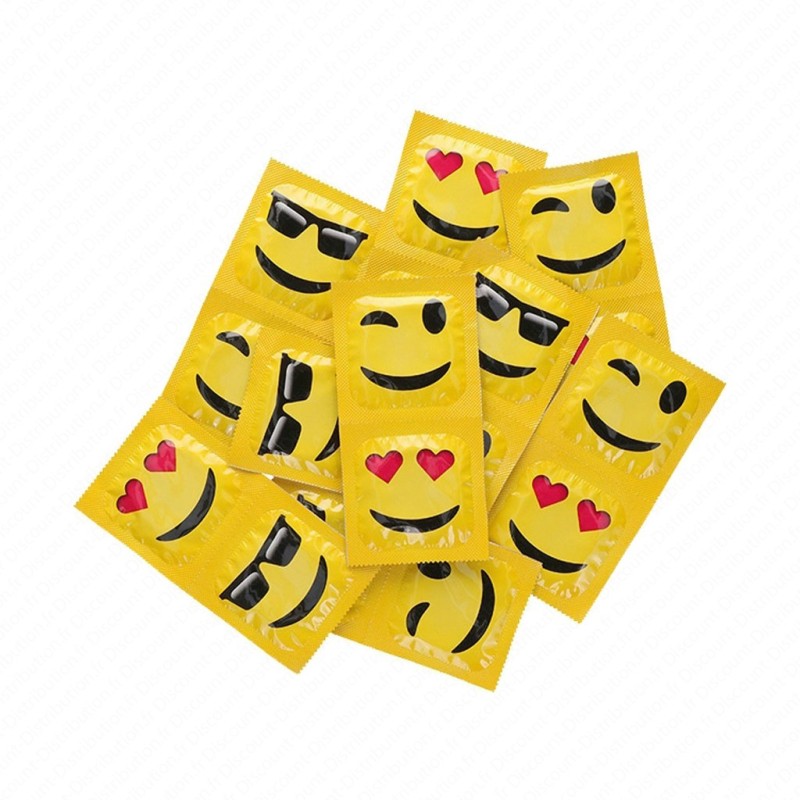 Préservatifs Préservatifs Perlés - Emoji Préservatifs Préservatifs Perlés - Emoji