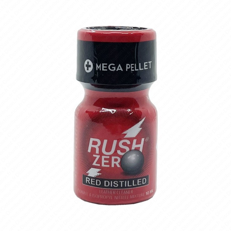 Poppers Rush Zero Red Distilled - 10ml