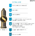 10 Préservatifs sans latex - Skyn extra lube