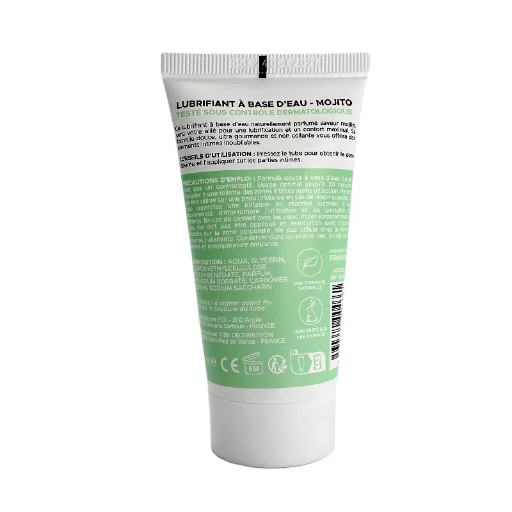 Gel lubrifiant - Arôme Mojito