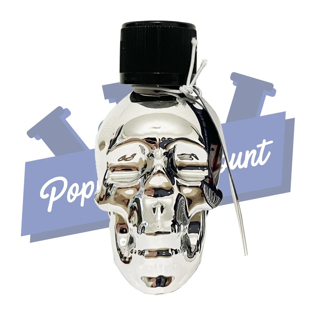 Poppers Quicksilver Skull - 25ml