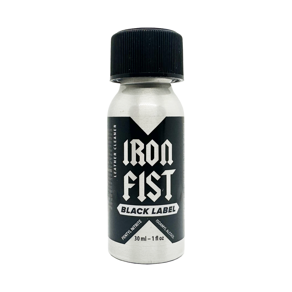 Poppers Iron Fist Black Label - 24ml