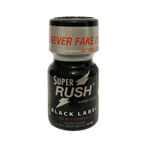 Poppers Super Rush Black Label - 10ml